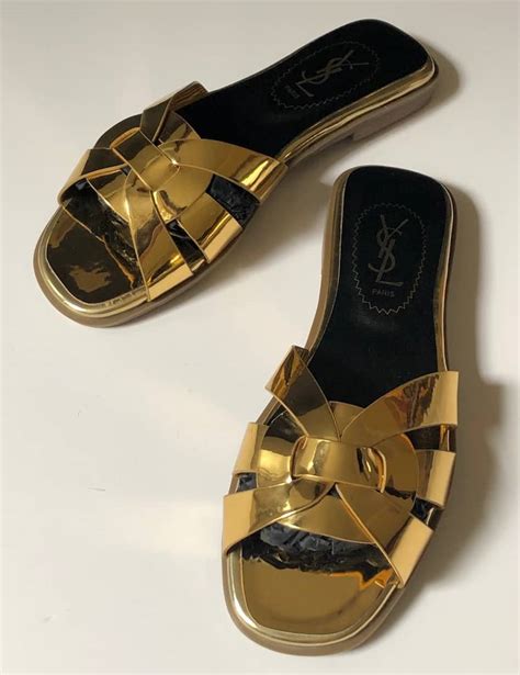 sandali ysl tribute|ysl tribute sandals flat.